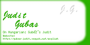 judit gubas business card